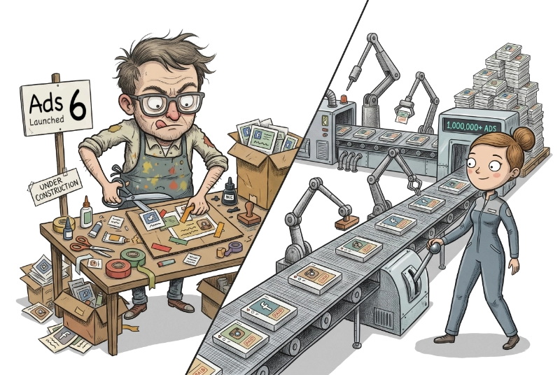Illustration of the Path3 interface: Up Your Ads Game